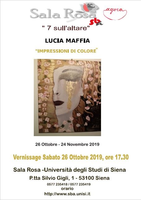 Vernissage dell'artista Lucia Maffia