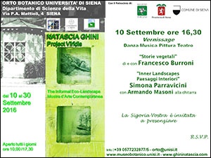 vernissage orto botanico
