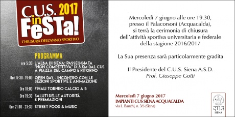 Cus in festa