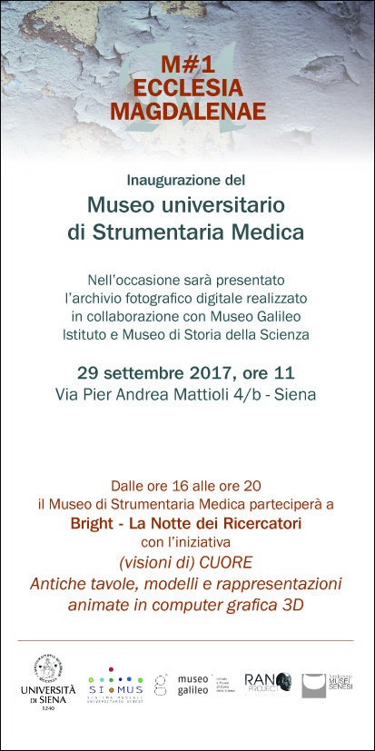 Inaugurazione museo Strumentaria medica