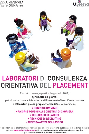 Laboratori di consulenza orientativa del Placement Office&Career Service