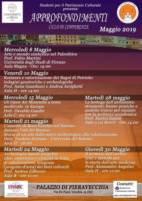 eventi Studenti per il patrimonio culturale