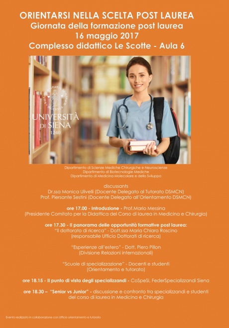 Medicina: orientarsi nella scelta post laurea