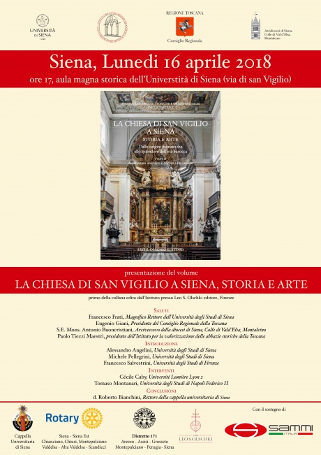 volume "La chiesa di San Vigilio a Siena"