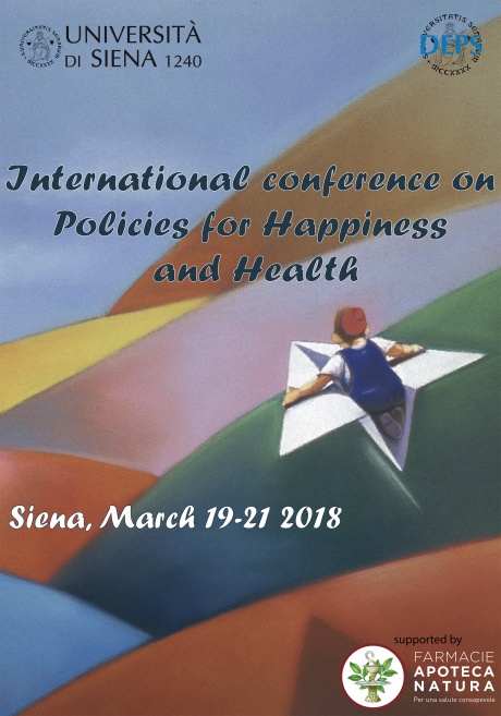 International conference on Policies for Happiness and Health