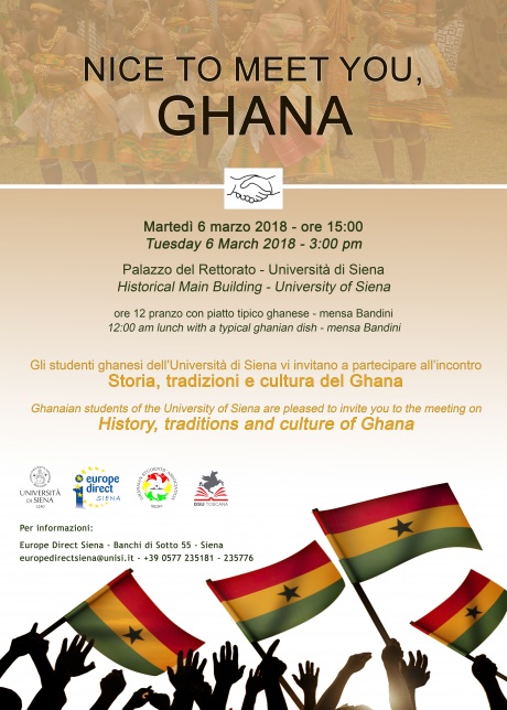 Nice to meet you, Ghana