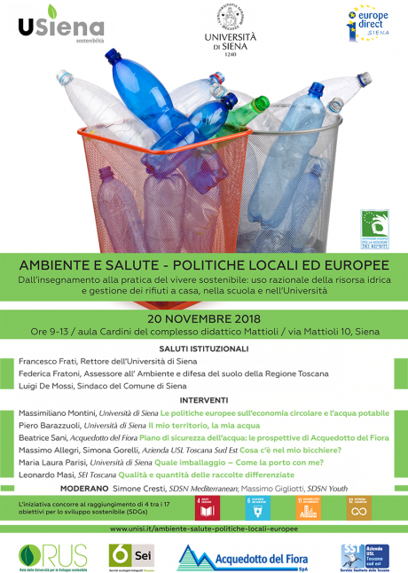 Ambiente e salute - Politiche locali ed europee Ambiente e salute - Politiche locali ed europee