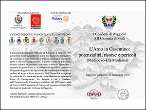 XII giornata di studi "I colloqui di Raggiolo"