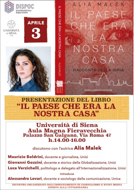 Presentazione del libro "Il paese che era la nostra casa"