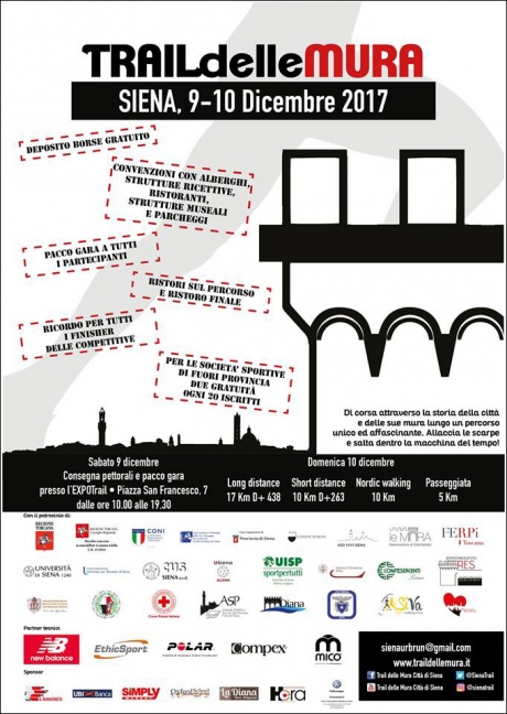 Trail delle mura di Siena