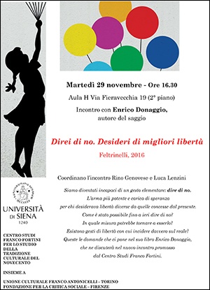 incontro con Enrico Donaggio