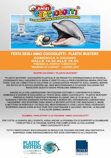 Festa degli amici cucciolotti - Plastic busters Marina di Loano Festa degli amici cucciolotti - Plastic busters Marina di Loano